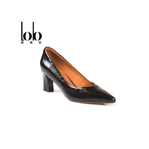 รองเท้าส้นสูงสำหรับผู้หญิงรุ่นทางการประจำฤดูใบไม้ผลิปี 2026 น้ำหนักเบา สวมใส่สบาย มาพร้อมส้นหนาเพื่อเพิ่มความมั่นคงและความสบาย - Product Image 4