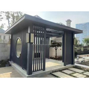 Terraza Minimalista 3x3 de Aluminio con Vidrio Transparente, Invernadero, Pabellón, Pérgola, Personalizable - Product Image 6