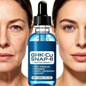 Suero de Péptidos GHK-CU OEM ODM con Niacinamida y <span class=keywords><strong>Ácido</strong></span> <span class=keywords><strong>Hialurónico</strong></span> <span class=keywords><strong>para</strong></span> Antienvejecimiento, Reafirmante, Iluminador y Reductor de Arrugas, Botella de 30 ml - Product Image 1