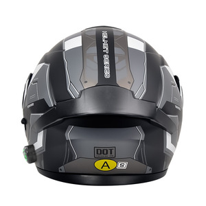Nouveau <span class=keywords><strong>casque</strong></span> <span class=keywords><strong>de</strong></span> moto modulaire rabattable certifié 3C/DOT, double visière, coque ABS, <span class=keywords><strong>casque</strong></span> intégral <span class=keywords><strong>de</strong></span> course, sécurité, direct usine - Product Image 4