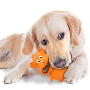 Juguete Interactivo para Perros, de Goma Natural, con Sonido, Duradero, Indestructible, de Doble Cara, con Diseño de <span class=keywords><strong>Mono</strong></span> - Product Image 5