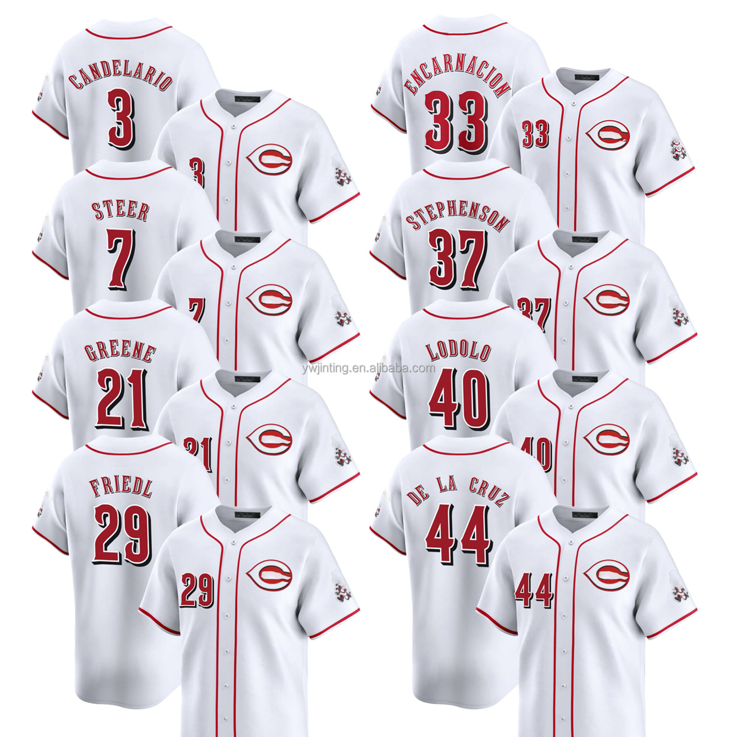 Cincinnati Reds Jersey Custom Name Number Shirts