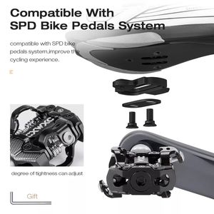 Pédales de vélo en alliage ultralégères à roulements scellés, à verrouillage automatique, système Spd - Product Image 4