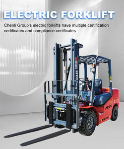 رافعة شوكية عالية الجودة بسعة 0.5 طن و1 طن و1.5 طن و2 طن و3 طن و3.5 طن و5 طن مع محرك وإطارات صلبة - Product Image 3