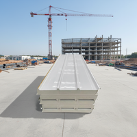 Panneaux de toiture sandwich, panneaux XPS, panneaux OSB, blocs ICF, coffrages isolants en béton, bardage métallique, panneaux sandwich PU