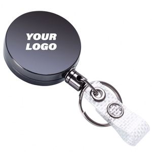 Heavy Duty Metal <b>Id</b> Reel Retractable Badge Holder & Accessory - Product Image 1