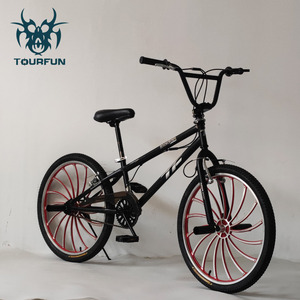 จักรยานบีเอ็มเอ็กซ์ Tourfun ขนาด 24 นิ้ว โครงอะลูมิเนียมอัลลอยด์ โครงแข็งแรง สำหรับฟรีสไตล์และสตั๊นท์ - Product Image 4