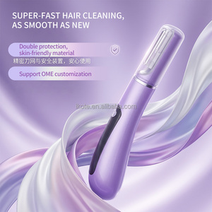 Depiladora Facial Recargable con Luz LED y Pantalla Digital, Herramienta de Exfoliación Facial sin Dolor, Removedor de Vello Facial para Mujeres - Product Image 5