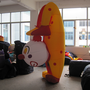 Inflatable Clown Walking Costume Waterproof & Durable Easy Setup Electric <b>Pump</b> Multi-Color for Advertising Events - Product Image 1