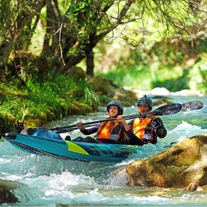 Kayak <span class=keywords><strong>gonflable</strong></span> personnalisé Explorer <span class=keywords><strong>K2</strong></span> Canoë avec pompe à air et pagaie - Product Image 4