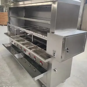 Strong structure oven for meat cooking gas grill barbecue grills