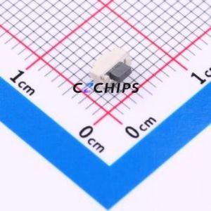 TSC01A-TDW1FH3.5 Tactile Switch SMD-4P,4.8x2mm Switch Single Pole Single Throw Rectangle Button 2.5N Horizontal Mount - Product Image 1