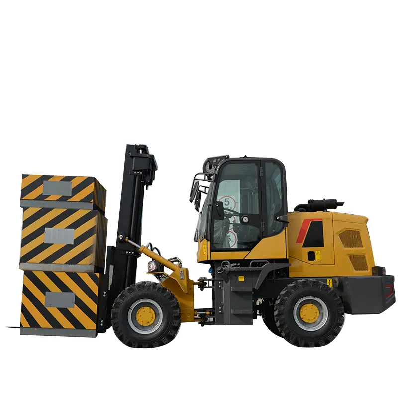 Our Directional Mini Hand Cheap New Mechanical 4Wd 4 Ton Forklift In China
