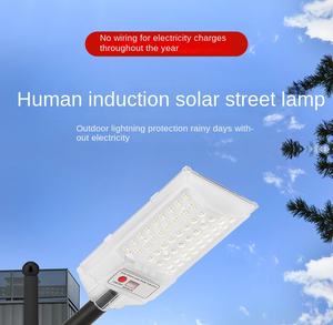 Lampadaire solaire extérieur étanche en aluminium pour jardin 300W Lampadaire solaire intégré à LED avec caméra de sécurité CCTV 4G - Product Image 5