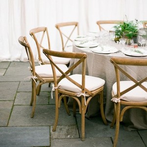 Chaise de banquet empilable en bois pour restaurant, hôtel, <span class=keywords><strong>mariage</strong></span>, mobilier d'extérieur commercial, dossier croisé en bois - Product Image 6