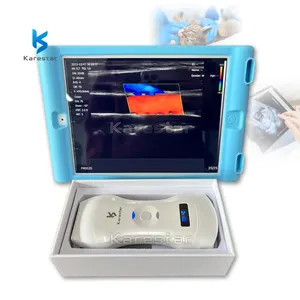 Medical Ultrasound Wireless 3 In 1 Handheld 192 Elements Vet Ultrasound Machine Convex And Linear Wireless Ultrasound