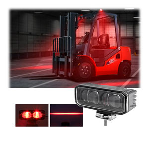 إضاءة عالية السطوع أحمر أخضر أزرق أدى مستقيم منطقة الخطر ضوء تحذير 50 واط أدى ضوء رافعة شوكية - Product Image 6