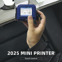 Nouvelle Imprimante d'Étiquettes Mini Jet d'Encre Tendance 2025 – Garantie 1 An – Idéale pour le Marquage Commercial 600 DPI sur Tasses à Café Personnalisées, Matériaux Flexibles et Logos