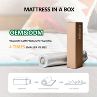 Acheter un matelas bon marché Queen Size Matelas en mousse à mémoire de forme Lit Chlchones Twin Queen king Double Gel Surmatelas en mousse à mémoire de forme
