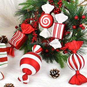 Novas chegadas Decoração Do Jardim Decorações De Natal Árvore De Natal Pendurado Doces De Natal Ornamentos - Product Image 6