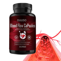 Complément alimentaire pour la circulation sanguine en marque blanche : favorise la santé des veines des jambes, des vaisseaux cardiaques et la circulation cardiovasculaire - Capsules pour le flux sanguin