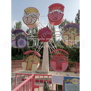 Children Fairground Rides Factory Sale 10 Seats <b>Small</b> Outdoor Amusement Park Christmas Theme Mini Ferris Wheel Rides For Kids - Product Image 6
