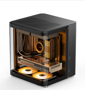Minitorre de PC para juegos con fuente de alimentación, aleación de aluminio Matx/ATX/<span class=keywords><strong>Itx</strong></span>/<span class=keywords><strong>Mini</strong></span>-Tower/Mid Tower Forms en stock, caja de PC para juegos, 2 unidades - Product Image 1