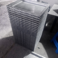 Boîtier en alliage d'aluminium ATEX antidéflagrant IP66 pour une utilisation en extérieur avec 6 douilles