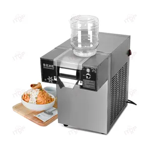 Commerciële Koreaanse Kakigori Mesin Es Bingsoo Sneeuw Sneeuwvlok Crème Crusher Maker Geschoren Ijsscheerapparaat Bingsu Maken Machine