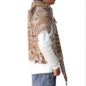 حماية يو الأمن سترة واقية شخصية سوداء ناعمة مع الحقيبة سترة واقية تكتيكية كاملة - Product Image 3