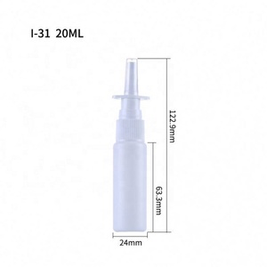 ขวดสเปรย์พลาสติก HDPE สีขาว ขนาด 30 มล. พร้อมหัวปั๊มแบบฉีดพ่นจมูก และคลิปล็อค มาตรฐาน ISO 15378 - Product Image 4