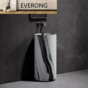<span class=keywords><strong>Lavabo</strong></span> de Pedestal de Mármol Blanco Panda de Lujo, <span class=keywords><strong>Lavabo</strong></span> Independiente <span class=keywords><strong>para</strong></span> Baño, Lavamanos de Mármol - Product Image 1
