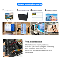 Layar LED Digital Advertising Poster RX Turnkey Indoor P1.2 P2.5, Beli Layar Poster Video Digital LED untuk Periklanan