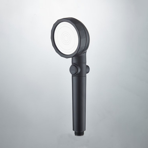 ซานิโก E210015 อุปกรณ์ก๊อกน้ำห้องน้ำสีดำทันสมัยแบบประหยัดพลังงานแรงดันสูง พร้อมฝักบัวปรับระดับการไหลของน้ำได้ <span class=keywords><strong>เปิด</strong></span>/<span class=keywords><strong>ปิด</strong></span> - Product Image 5