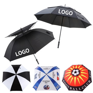 Custom Logo Outdoor Golf <b>Umbrella</b> Super Large Heavy Duty Wind Resistant Strong <b>Umbrella</b> for Advertising Promotional Event - Product Image 3