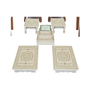 Mandap para Bodas Hindúes, Juego de Sillas/Pújas, Juego de Pújas de Diseño, Decoración para Bodas, Mandap para Bodas Indias, Silla Patla - Product Image 1