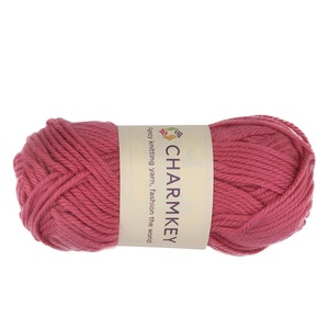 Charmkey premium doux brillant 100% tricot à la main acrylique 3 plis 4 plis <span class=keywords><strong>babg</strong></span> fil acrylique prix de gros - Product Image 1