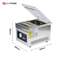 Machine à emballer sous vide électrique automatique DZ-260/A3 pour 260 sachets, idéale pour jambon, fromage et steak