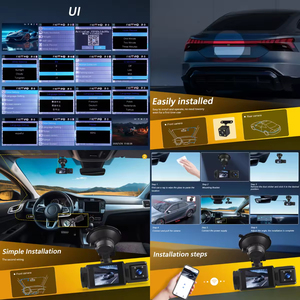 กล้องติดรถยนต์ไร้สาย Podofo WiFi 3 ช่องทาง บันทึกภาพหน้า-ในรถ-หลัง ความละเอียด Full HD 1080P หน้าจอ IPS 2 นิ้ว มองเห็นในเวลากลางคืน ตรวจจับความเคลื่อนไหว บันทึกแบบวนซ้ำ ขายส่ง - Product Image 4