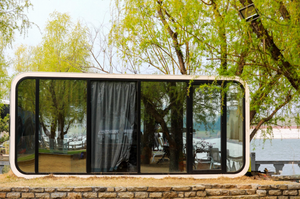 บ้านตู้คอนเทนเนอร์ Apple Cabin ขนาด 20 ฟุต หรือ 40 ฟุต ขายส่ง ตู้คอนเทนเนอร์ทรงสี่เหลี่ยม เหมาะสำหรับพลาซ่าเชิงพาณิชย์ ร้านอาหาร - Product Image 4
