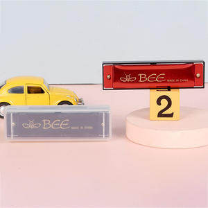 กระเป๋าทรงกล่องพลาสติก10หลุมฮาร์โมนิก้าของเล่นผึ้งฮาร์โมนิก้าปรับแต่งได้ตามต้องการ - Product Image 5