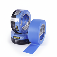 Ruban de Peintre Original 2090 Bleu Acrylique Adhésif Sensible à la Pression Simple Face Anti-Poussière Usage Industriel Résistant à l'Humidité
