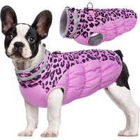 Manteau pour chien en coton polaire épais et chaud, simple, écologique, pour l'hiver et les activités de plein air