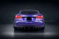 Kit carrosserie en fibre de carbone sèche pour Tesla Model S, modèle S VORS, lèvre avant, diffuseur, spoiler, jupe latérale, capot, pare-chocs modèle S
