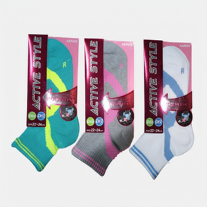 GUNZE calzini sportivi alla caviglia da 22 ~ 24cm accessori di abbigliamento sportivo - Product Image 1