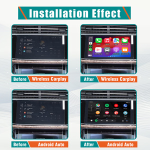 Box Wireless MMI CarPlay per Audi A6 <span class=keywords><strong>A7</strong></span> A8 Q6 Q7 Q8 2019-2025 Sistema MIB3 Android Auto Controllo Touch Mirror Link Telecamera Posteriore - Product Image 3