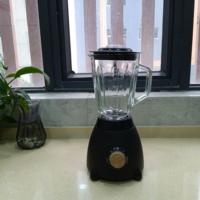 Blender multifonctionnel avec pot en verre de 1,5 L, puissant blender de cuisine pour faire des jus