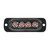 LKW-Modifikation Warnleuchten Sicherheits-Autolichter LED12V 24V 4 LED-Perlen Hohe Helligkeit Warnleuchten LKW-Zubehör