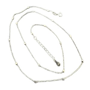 <span class=keywords><strong>Collier</strong></span> ras du cou D606 tendance avec perles en forme de boule, chaîne de perles, <span class=keywords><strong>collier</strong></span> fini pour la création de bijoux DIY - Product Image 3