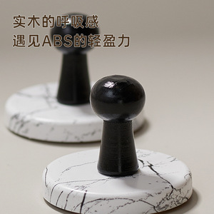 Rotating Suction Cup <b>Hook</b> Single <b>Hook</b> Wood 3-5kg Load Wall Door Entryway Bathroom Coat <b>Hook</b> - Product Image 4